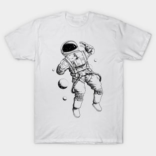 Floating in space T-Shirt